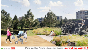 Park Malého prince bude mít vodopád