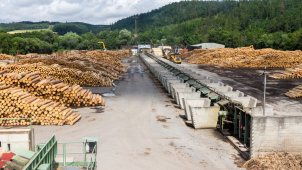 Z pily v Ptenském Dvorku zamířilo dřevo na pomoc jižní Moravě