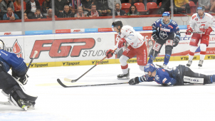 Hokejisté HC Olomouc prohráli Motorem