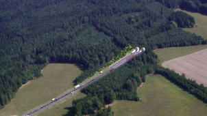 Klíčový úsek severní dálnice do Čech u Mohelnice dostal zelenou