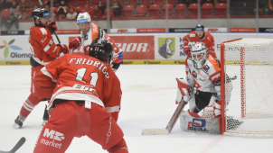 Hokejisté HC Olomouc si poradili s Budějovicemi