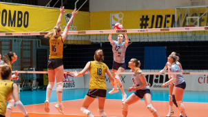 Volejbalistky VK Šantovka získaly v Brně bod