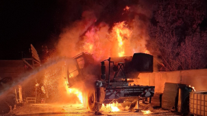 Požár jeřábu způsobil škodu za 15 milionů!