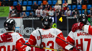 Hokejisté HC Olomouc vyhráli ve Vítkovicích