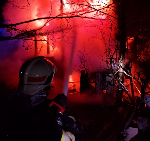 U Lipníku nad Bečvou hoří chata