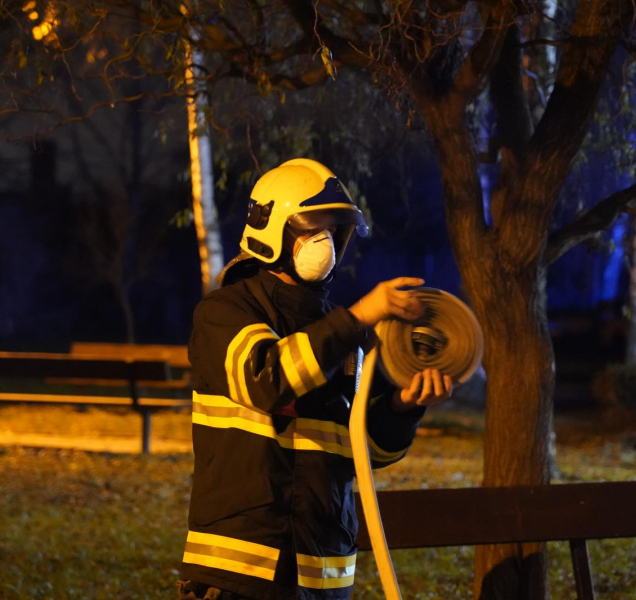 V domě pro seniory na Přichystalově ulici v noci hořelo