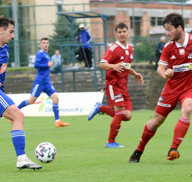 Uničov prohrál v derby doma vysoko s béčkem SK Sigma