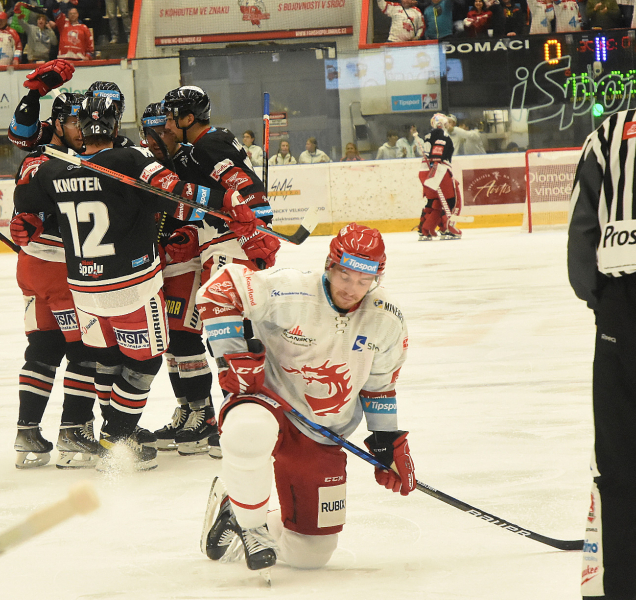 Hokejisté HC Olomouc podlehli o gól Třinci