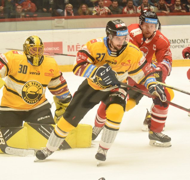 Hokejisté HC Olomouc zvítězili v Litvínově