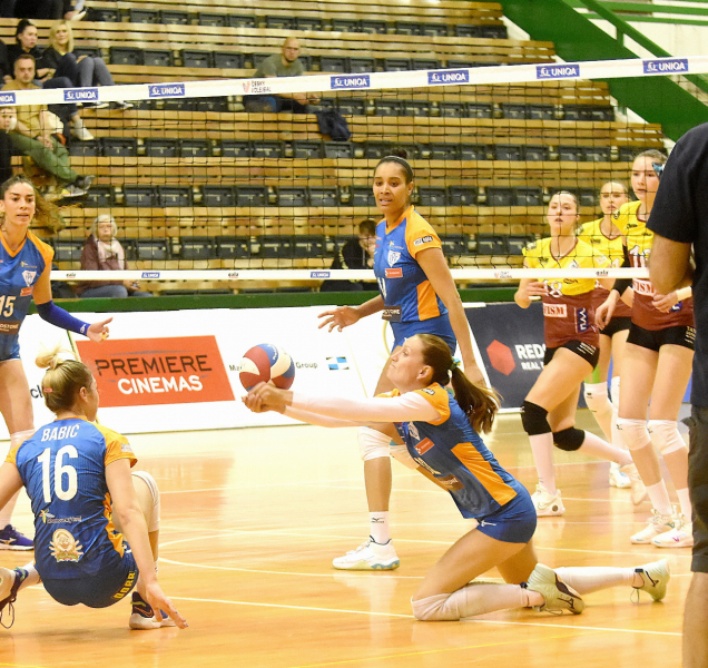 Volejbalistky VK UP  končí čtvrté