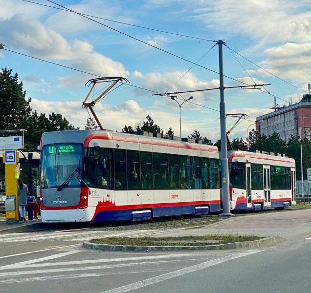 Výluka tramvajového provozu Okresní soud – Tržnice