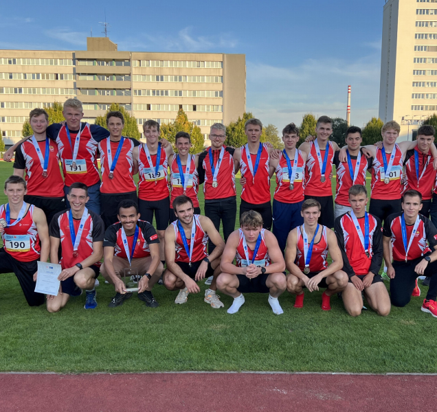 Junioři AK Olomouc jsou stříbrní