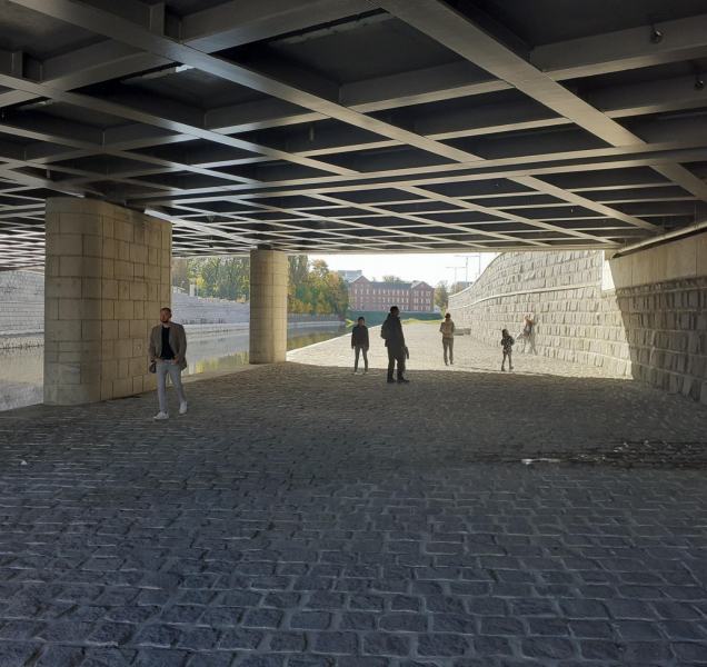 Náplavka v Olomouci je dokončená a přístupná veřejnosti