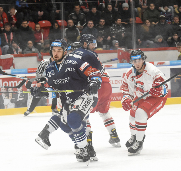 Hokejisté HC Olomouc v Liberci vysoko prohráli