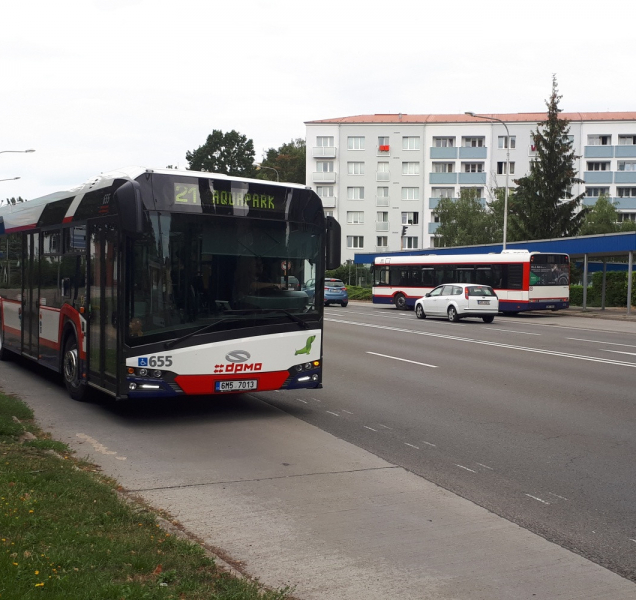 Některé autobusy v Olomouci mění jízdní řády i trasy