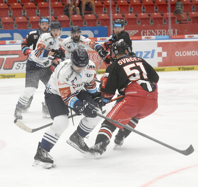 Hokejisté HC Olomouc na Kometě prohráli