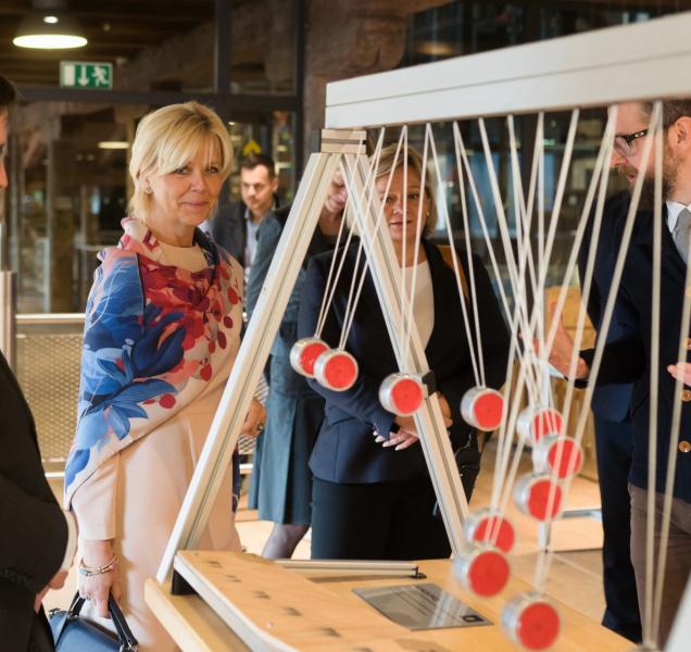 Nadchla ji Pevnost poznání i centrum mediace. Návštěva první dámy