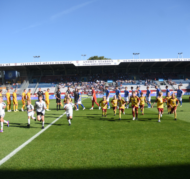 Fotbalisté SK Sigma se chystají na Bohemians
