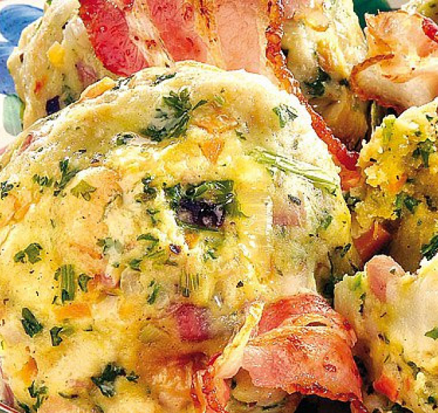 Oběd po Olomoucku? Špekové knedlíky