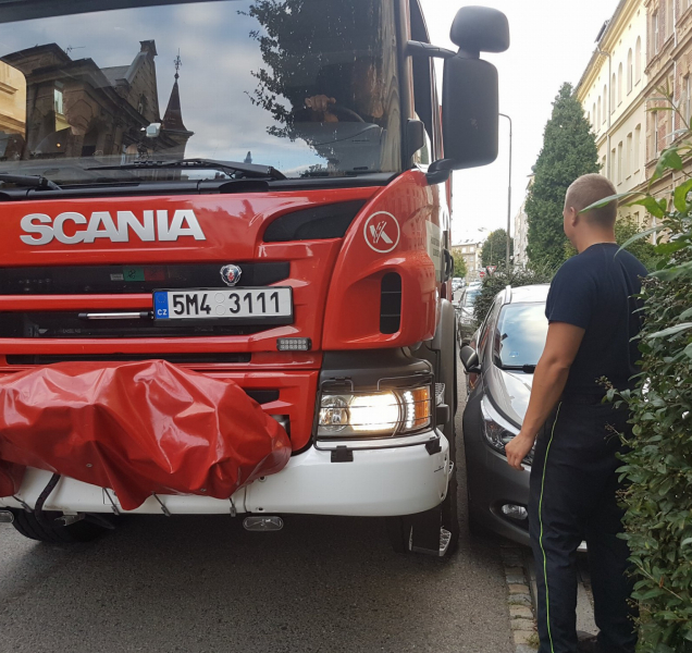 Hasiči kontrolovali průjezdnost cest v celém kraji