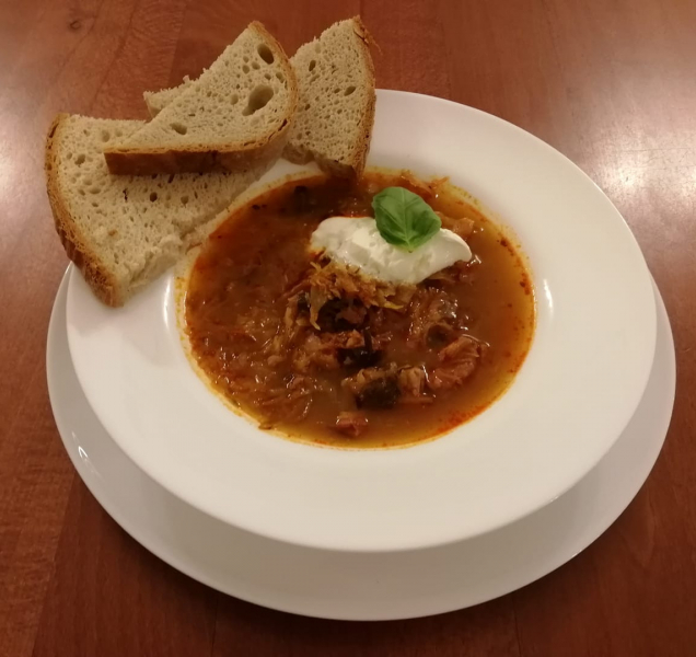 Hanácké recepty: hanácká kapustnica