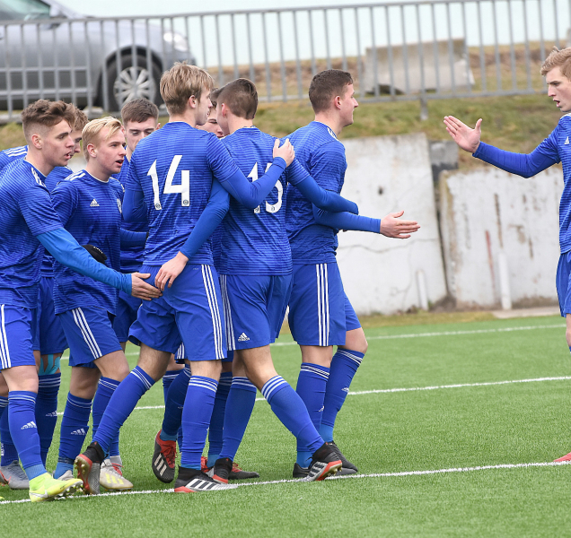 Devatenáctka SK Sigma zvítězila, Galus dal hattrick