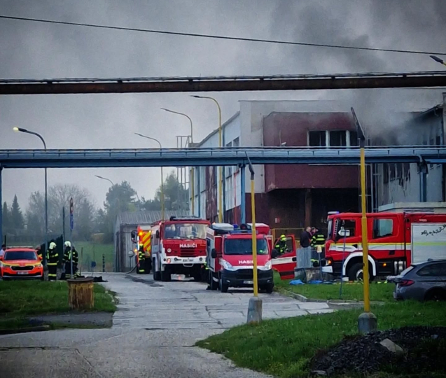 Požár v Přerovské Meoptě způsobil milionové škody