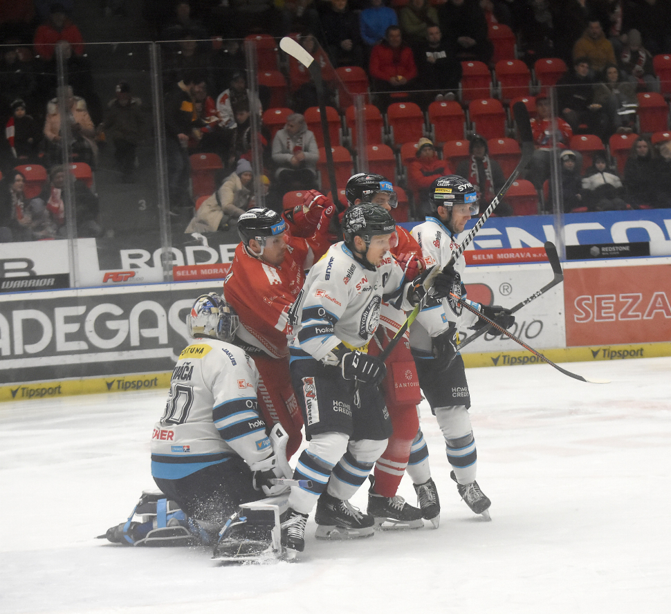 Hokejisté HC Olomouc schytali od Liberce debakl