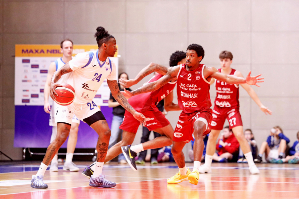 Basketbalisté BK Olomouc porazili Hradec Králové