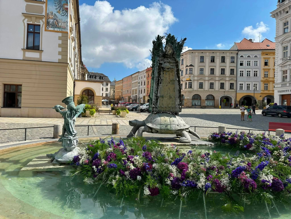 Arionova kašna opět rozkvetla